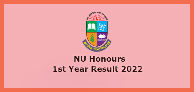 NU Honours 1st Year Result 2022